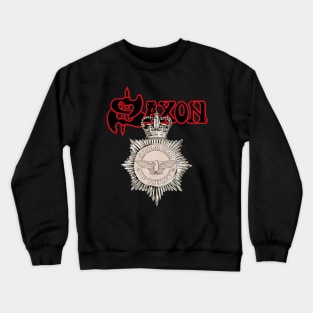 Saxon Strong Arm Of The Law Crewneck Sweatshirt